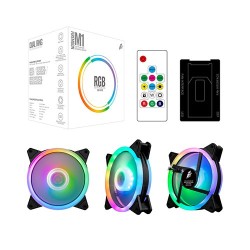 1ST PLAYER M1 ARGB COMBO (3 FAN WITH CONTROLLER & HUB)