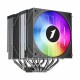 1STPLAYER CRYO CY12LD ARGB Black Dual Tower Air CPU Cooler