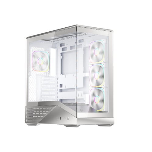 1STPLAYER GM7 ATX Mid Tower Gaming Casing Silver