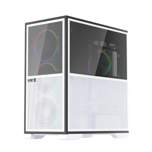 1STPLAYER IF8 RGB ATX Gaming Casing White