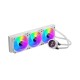 1STPLAYER TS4 360MM ARGB LIQUID CPU COOLER WHITE