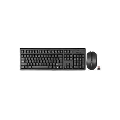 A4TECH 3000N Black Wireless Keyboard & Mouse Combo with Bangla
