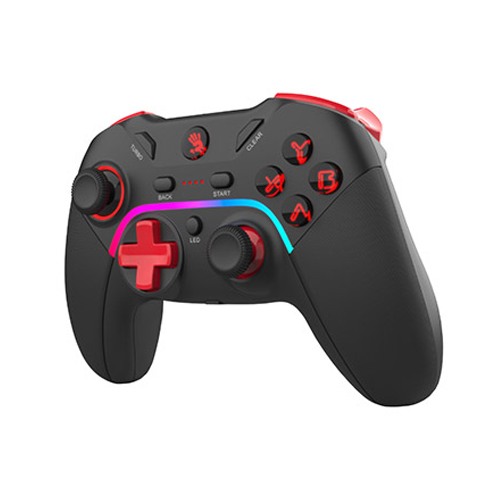A4Tech Bloody GPW70 2.4G Wireless RGB Gaming Controller - Black