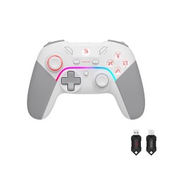 A4Tech Bloody GPW70 2.4G Wireless RGB Gaming Controller - White