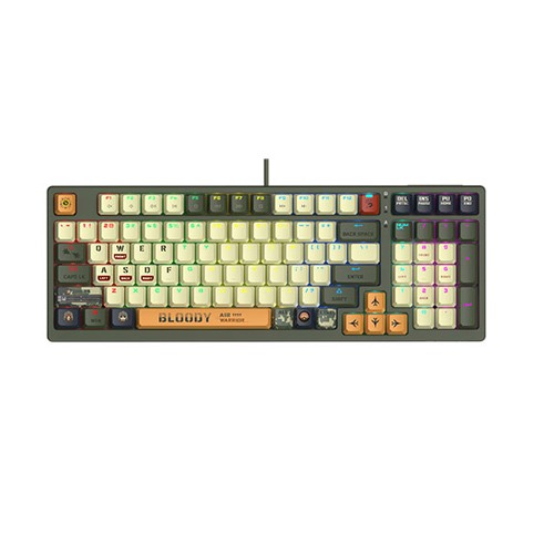 A4tech Bloody S98 Aviator BLMS Red Switch RGB Mechanical Gaming Keyboard