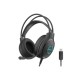 A4TECH FH300U Fstyler Neon Backlit Stereo USB Headphone - Black