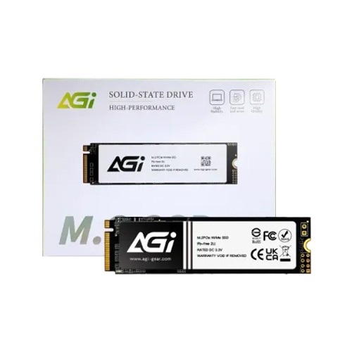 AGI AI298 512GB PCIe 3.0 NVMe M.2 SSD