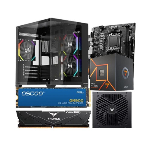 Budget PC With AMD Ryzen 7 7700 Gaming Processor