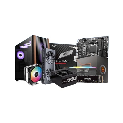 Budget PC with AMD Ryzen 5 8400F Processor