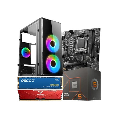 Budget PC with AMD Ryzen 5 8500G Processor