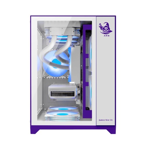 ARS LEGEND 171 X5 ARGB Desktop Gaming Case (White)