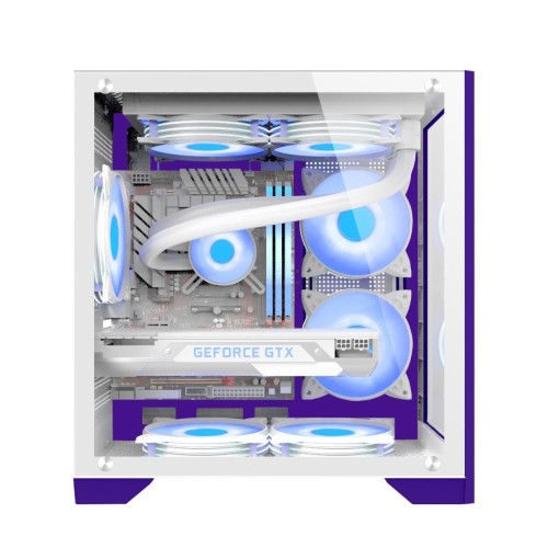 ARS LEGEND 171 X5 ARGB Desktop Gaming Case (White)