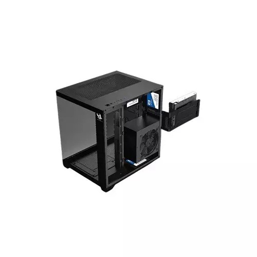 ARS LEGEND 171 V2 ARGB M-ATX Desktop Gaming Case (Black)