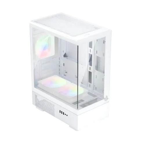 ARS Snow J-330-1 ARGB Desktop Gaming Case White