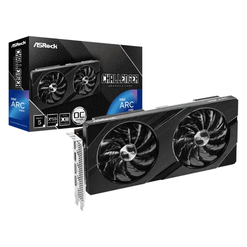 ASRock Intel Arc A580 Challenger 8GB OC GDDR6 Graphics Card