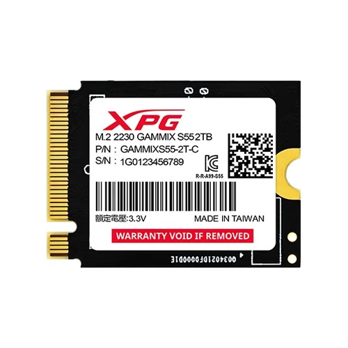 ADATA XPG GAMMIX S55 1TB PCIe Gen4 x4 M.2 2230 Solid State Drive