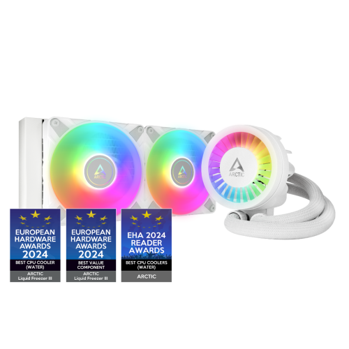 Arctic Liquid Freezer III ARGB 240 AIO White Liquid CPU Cooler