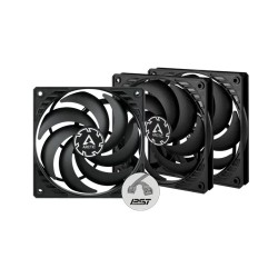 Arctic P12 Slim PWM PST 120 mm 3 Pack Casing Fan