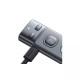 Baseus ACFYB-0G Orange Dot Wireless Presenter Red Laser Grey