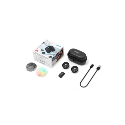 Boya Omic-D Dual-Channel Wireless Microphone - Black