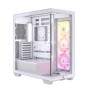 Corsair 3500X ARGB Mid-Tower Casing White