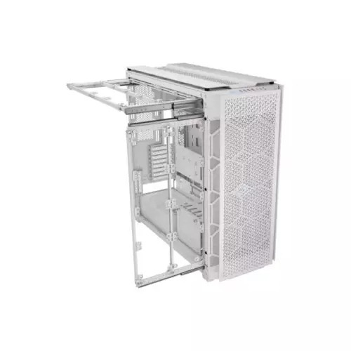 CORSAIR iCUE 9000D RGB Airflow Tower TG Desktop Case (White)