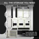 Corsair iCUE LINK 5000T LX RGB Mid-Tower High-Performance PC Case White