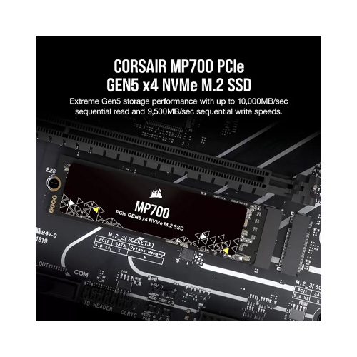 Corsair MP700 PRO NH 2TB PCIe Gen5 x4 NVMe SSD
