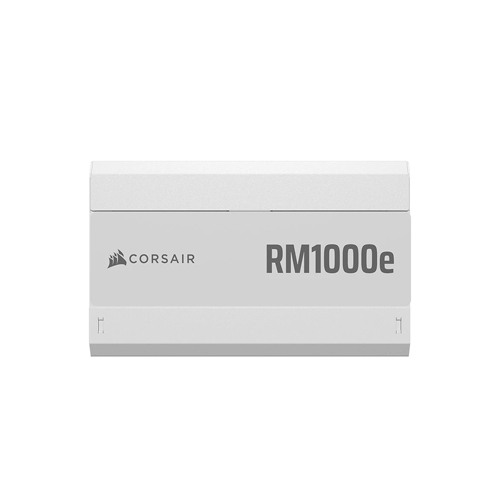 Corsair RM1000x 1000W PG5 80 PLUS Gold Certified Fully Modular Power Supply (White)