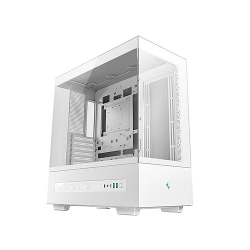 DeepCool CH690 DIGITAL Tempered Glass Panels Single Chamber ATX FISHTANK Case  White