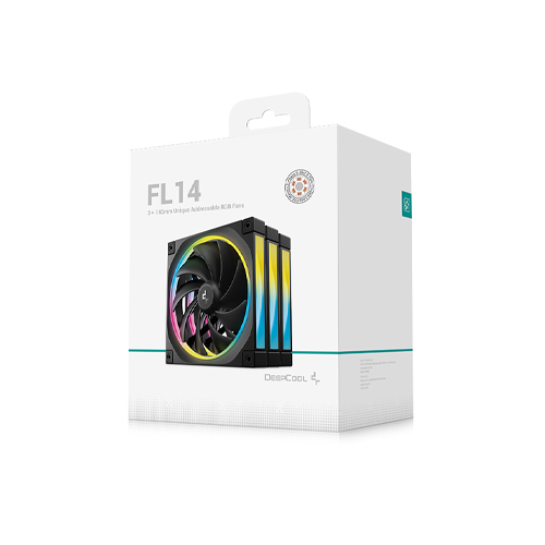 DeepCool FL14 3 in 1 Luminous Halo Designed Case Cooling