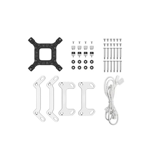 Deepcool LQ360 360mm Dashboard Display Liquid Cooler white