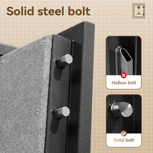 Deli ET602 Fireproof Digital Safe Box / Locker / Vault