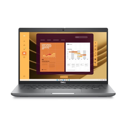 Dell Latitude 5450 Ultra 5 125U 8GB RAM 512GB SSD 14 Inch FHD Backlit Fingerprint LAN Gray AI Laptop