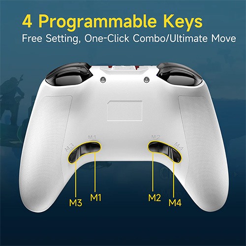 EasySMX Bayard 9124 PRO Tri-Mode Wireless Controller with Dongle 