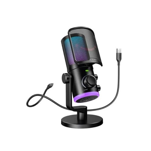 FIFINE AmpliGame AM6 RGB USB Microphone