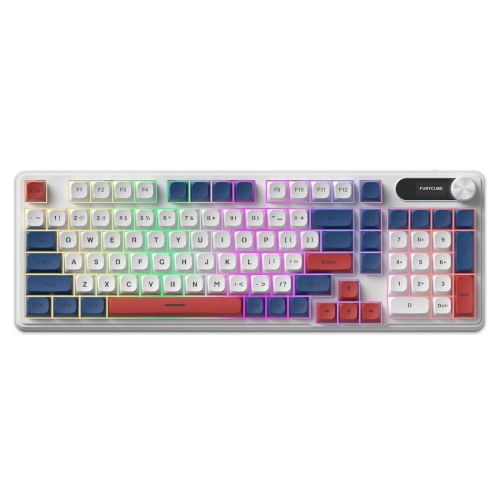 FURYCUBE IP98 Mechanical feel Gaming Keyboard