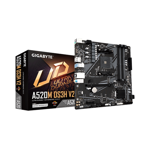 Gigabyte A520M DS3H V2 DDR4 AMD Motherboard