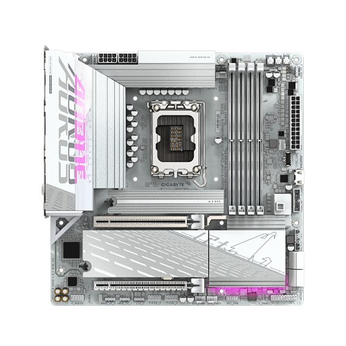 GIGABYTE B860M A ELITE WF6E ICE INTEL MOTHERBOARD