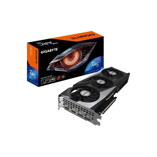  GIGABYTE INTEL ARC A380 GV-IA380 GAMING OC-6GD 6GB GRAPHICS CARD