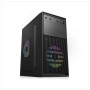 Golden Field 1718B Micro-ATX Desktop Casing - Black