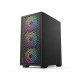 Golden Field V01 Black M-ATX Gaming Casing