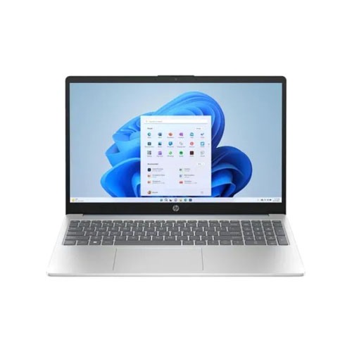 HP fd0355nia Core 5 120U 8GB RAM 512GB SSD 15.6- Inch FHD Backlit Natural Silver Laptop 