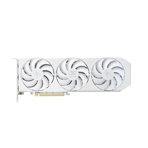 PowerColor AMD Radeon RX 9060 XT 16GB GDDR6 Spectral White Graphics Card