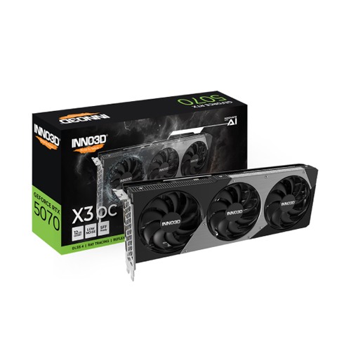 INNO3D GeForce RTX 5070 X3 OC 12GB GDDR7 Graphics Card