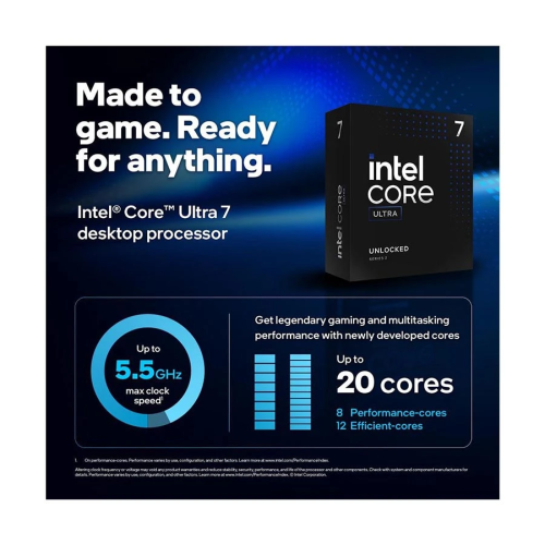 Intel Core Ultra 7 265K Desktop Processor