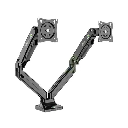 Kaloc DS110-2 17-33 Inch Dual Monitor Arm Gas-Strut Flexi Desk Mount Stand
