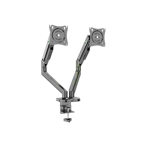 Kaloc DS200-2 Dual 17-32 Inch Adjustable Dual Arm Monitor