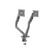 Kaloc DS200-2 Dual 17-32 Inch Adjustable Dual Arm Monitor