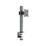 Kaloc DZ100-J 17-32 Inch Black Adjustable Single Arm Monitor Desktop Mount Stand